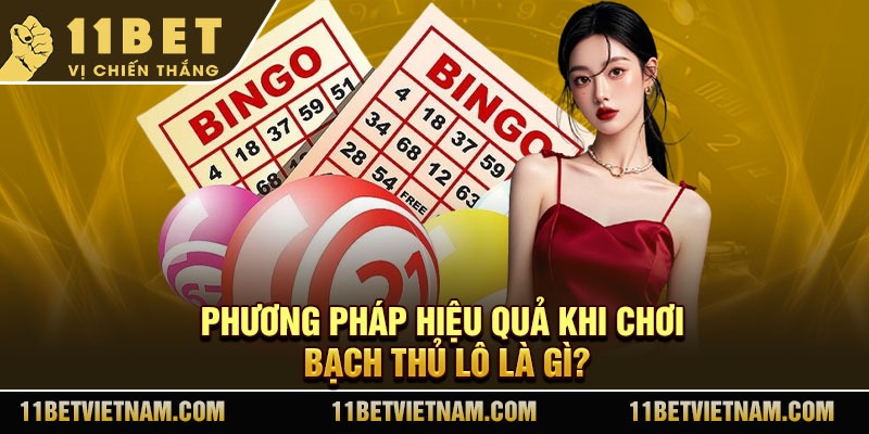 Phương pháp hiệu quả khi chơi bạch thủ lô là gì?